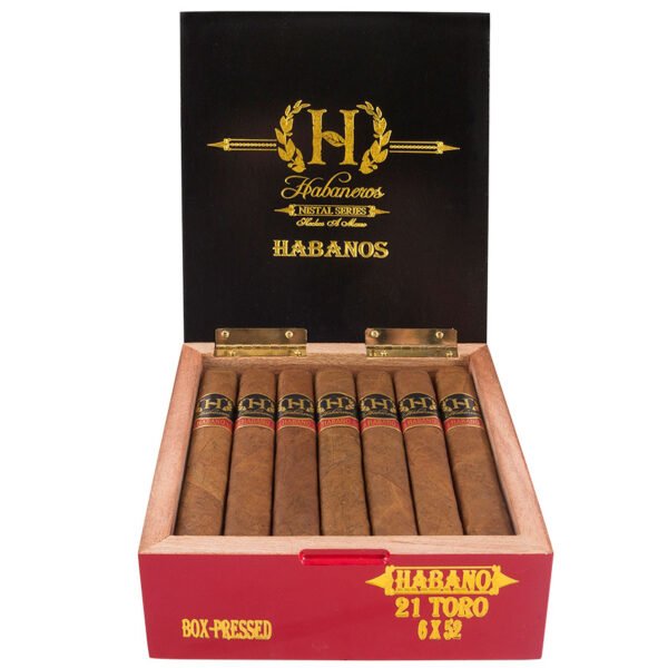 Nistal Series – 6x52 Toro Box-Pressed Habano Wrapper | Box Of 21