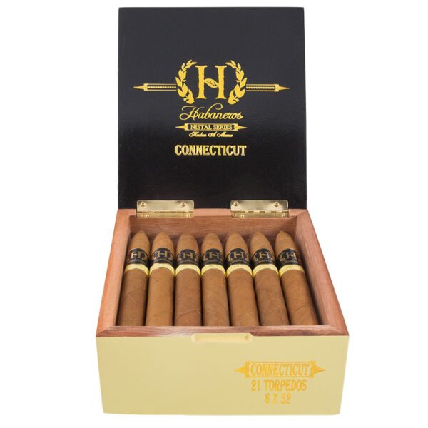 Nistal Series – 6x52 Torpedo Connecticut Wrapper | Box Of 21