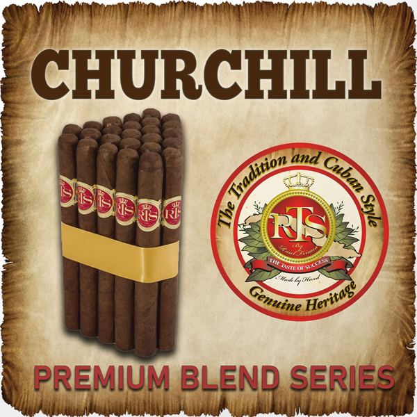 RTS Cigars Premium Blend Cigars Churchill